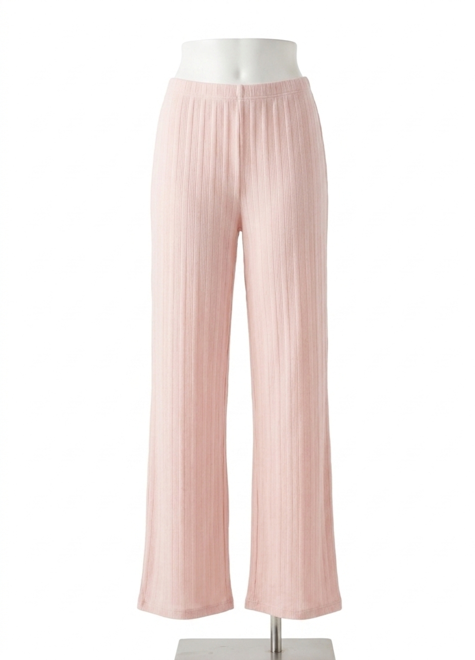 NEW HATCH pointelle wide leg pant in lotus